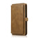 iPhone 12 / 12 Pro Multiple Card Slots Detachable Magnetic Horizontal Flip Leather Case with Card Slots & Holder & Wallet - Brown