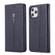 iPhone 12 / 12 Pro GEBEI PU+TPU Horizontal Flip Protective Case with Holder & Card Slots - Blue