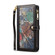 iPhone 12 Pro ESEBLE Star Series Lanyard Zipper Wallet RFID Leather Case - Black