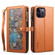 iPhone 12 Pro ESEBLE Star Series Lanyard Zipper Wallet RFID Leather Case - Brown