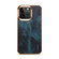iPhone 12 Pro Denior Oil Wax Cowhide Plating Phone Case - Blue