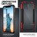 iPhone 12 Pro iPAKY Thunder Series Aluminum alloy Shockproof Protective Case - Red