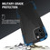 iPhone 12 Pro iPAKY Thunder Series Aluminum alloy Shockproof Protective Case - Blue