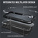 iPhone 12 iPAKY Thunder Series Aluminum alloy Shockproof Protective Case - Grey Black