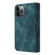 iPhone 12 Pro Multifunctional Card Slot Zipper Wallet Flip Leather Phone Case - Blue