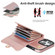 iPhone 12 Pro RFID Card Slot Phone Case with Long Lanyard - Rose Gold
