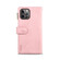 iPhone 12 Pro Retro Frosted Horizontal Flip Leather Case with Holder & Card Slot & Wallet & Zipper Pocket & Lanyard - Rose Gold