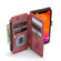 iPhone 12 / 12 Pro CaseMe-C30 PU + TPU Multifunctional Horizontal Flip Leather Case with Holder & Card Slot & Wallet & Zipper Pocket - Red