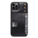 iPhone 12 / 12 Pro Denior Oil Wax Cowhide Card Slot Phone Case - Black