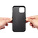 iPhone 12 / 12 Pro Denior Oil Wax Cowhide Card Slot Phone Case - Black