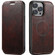 iPhone 12 / 12 Pro Suteni J05 Leather Magnetic Magsafe Phone Case - Brown