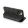 iPhone 12 / 12 Pro Strong Magnetic Closure PU + TPU Leather Case with Card Slots & Holder - Black