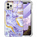 iPhone 12 / 12 Pro 360 Full Body Painted Phone Case - Marble L14