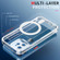 iPhone 12 Cat-eye TPU + Acrylic Magsafe Phone Case - Red