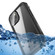 iPhone 12 Pro Waterproof Full Coverage PC + TPU Phone Case - Black