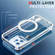 iPhone 12 Cat-eye TPU + Acrylic Magsafe Phone Case - Blue
