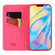 iPhone 12 / 12 Pro GEBEI Top-grain Leather Horizontal Flip Protective Case with Holder & Card Slots - Rose Red