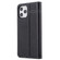 iPhone 12 / 12 Pro GEBEI Top-grain Leather Horizontal Flip Protective Case with Holder & Card Slots - Black