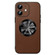 iPhone 12 SULADA Microfiber Leather MagSafe Magnetic Phone Case - Brown