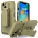 iPhone 12 Pro Explorer Series Back Clip Holder PC Phone Case - Yellow