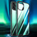 iPhone 12 Pro SULADA Shockproof Aviation Aluminum Metal Frame + Nano Glass + TPU Protective Case - Dark Night Green