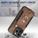 iPhone 12 Pro Retro Skin-feel Ring Multi-card Wallet Phone Case - Brown