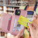 iPhone 12 Zipper Card Holder Phone Case - Rose Gold
