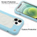 iPhone 12 / 12 Pro Colorful Magsafe Magnetic Phone Case - Ice Blue