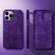 iPhone 12 Turn Fur Magsafe Magnetic Phone Case - Dark Purple