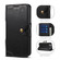 iPhone 12 / 12 Pro Calf Texture Buckle Horizontal Flip Leather Case with Holder & Card Slots & Wallet - Black