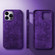 iPhone 12 Pro Turn Fur Magsafe Magnetic Phone Case - Dark Purple