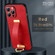 iPhone 12 Pro SULADA Cool Series PC + Leather Texture Skin Feel Shockproof Phone Case  - Red