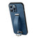 iPhone 12 Pro SULADA Cool Series PC + Leather Texture Skin Feel Shockproof Phone Case  - Blue