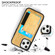 iPhone 12 / 12 Pro Wood Grain PU+TPU Protective Case with Card Slot - Bamboo