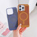 iPhone 12 Grid Cooling MagSafe Magnetic Phone Case - Orange Yellow