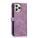 iPhone 12 Pro Dream 9-Card Wallet Zipper Bag Leather Phone Case - Purple