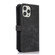 iPhone 12 Pro Dream 9-Card Wallet Zipper Bag Leather Phone Case - Black