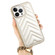 iPhone 12 Pro Suteni Plating Leather Soft TPU Phone Case - White