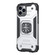 iPhone 12 Pro WK WTP-012 Shockproof PC + TPU + Metal Phone Case with Ring Holder - Silver