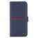 iPhone 12 / 12 Pro GEBEI Top-grain Leather Horizontal Flip Protective Case with Holder & Card Slots & Wallet & Photo Frame - Blue