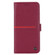 iPhone 12 / 12 Pro GEBEI Top-grain Leather Horizontal Flip Protective Case with Holder & Card Slots & Wallet & Photo Frame - Wine Red