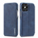 iPhone 12 / 12 Pro LC.IMEEKE Hon Ancient Series Horizontal Flip Leather Case with Holder & Card Slot - Blue