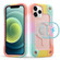 iPhone 12 / 12 Pro Colorful Magsafe Magnetic Phone Case - Colorful Rose Gold