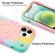 iPhone 12 / 12 Pro Colorful Magsafe Magnetic Phone Case - Colorful Rose Gold