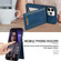 iPhone 12 Pro N.BEKUS Vertical Flip Card Slot RFID Phone Case - Blue