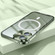 iPhone 12 MagSafe Frosted Metal Phone Case - Green