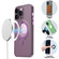 iPhone 12 Pro MagSafe Magnetic Multifunctional Holder Phone Case - Purple