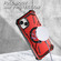 iPhone 12 / 12 Pro Armor Series MagSafe Magnetic Holder Phone Case - Red