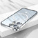 iPhone 12 MagSafe Frosted Metal Phone Case - Silver