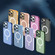 iPhone 12 Skin Feel TPU + Frosted PC MagSafe Phone Case - Navy Blue